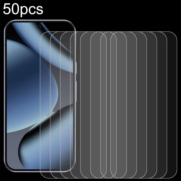 50pcs 0.26mm 9H 2.5D Tempered Glass Film, For Google Pixel 11 Pro XL, For Google Pixel 11, For Google Pixel 11 Pro, For Google Pixel 10a, For Google Pixel 10 Pro XL, For Google Pixel 10 Pro, For Google Pixel 10, For Google Pixel 9a                     ...