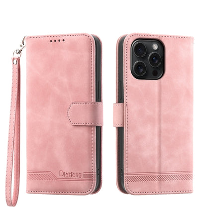Dierfeng Dream Line TPU Hybrid PU Leather Phone Case
