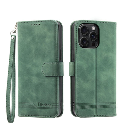 Dierfeng Dream Line TPU Hybrid PU Leather Phone Case
