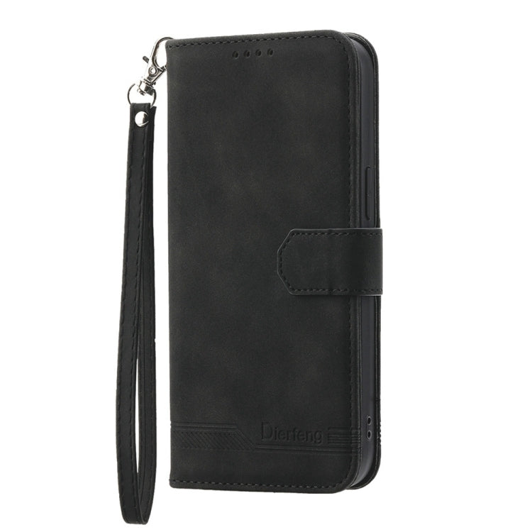 Dierfeng Dream Line TPU Hybrid PU Leather Phone Case, For iPhone 17e / 16e, For iPhone 18 Pro Max / 17 Pro Max, For iPhone 18 Pro / 17 Pro, For iPhone 17, For iPhone Air, For iPhone 16 Pro Max, For iPhone 16 Pro, For iPhone 16 Plus, For iPhone 16      ...