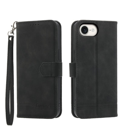 Dierfeng Dream Line TPU Hybrid PU Leather Phone Case, For iPhone 17e / 16e, For iPhone 18 Pro Max / 17 Pro Max, For iPhone 18 Pro / 17 Pro, For iPhone 17, For iPhone Air, For iPhone 16 Pro Max, For iPhone 16 Pro, For iPhone 16 Plus, For iPhone 16      ...