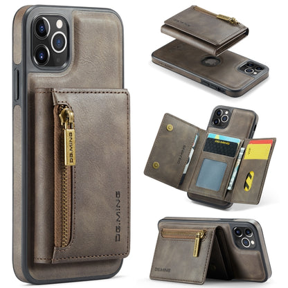 DG.MING M5 Series Zip RFID Multi Card Detachable Leather Phone Case, For iPhone 17e / 16e, For iPhone 17 Pro Max, For iPhone 17 Pro, For iPhone 17, For iPhone Air, For iPhone 16 Pro Max, For iPhone 16 Pro, For iPhone 16 Plus, For iPhone 16             ...