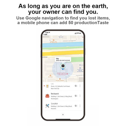 F6 Circular Global Location Tracker Anti-lost Device, F6