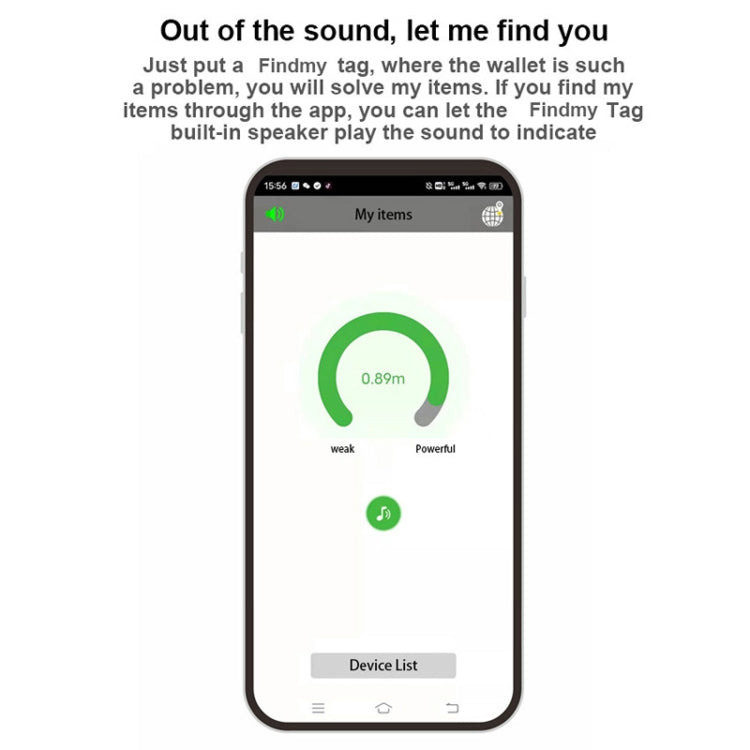 F6 Circular Global Location Tracker Anti-lost Device, F6