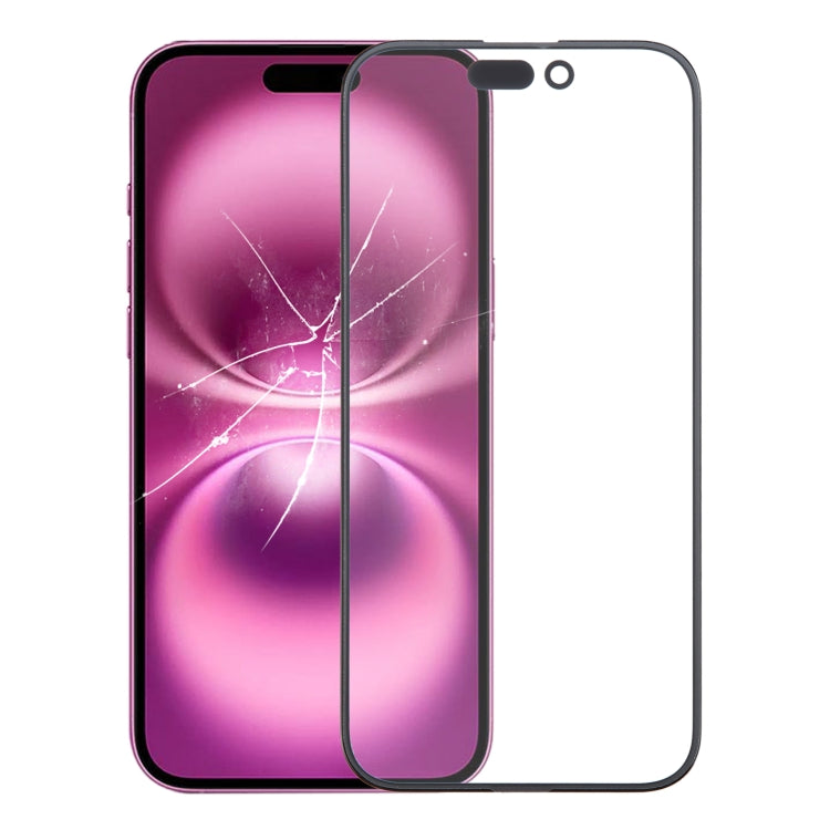 Front Screen Outer Glass Lens with OCA Optically Clear Adhesive, For iPhone 17e, For iPhone 17 Pro Max, For iPhone 17 Pro, For iPhone 17, For iPhone Air, For iPhone 16e, For iPhone 16 Pro Max, For iPhone 16 Pro, For iPhone 16 Plus, For iPhone 16       ...