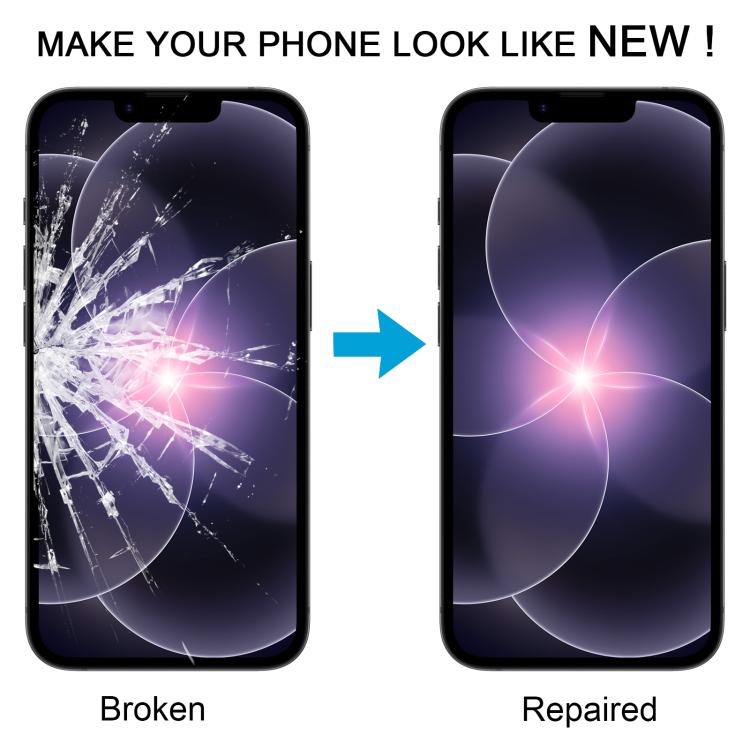 Front Screen Outer Glass Lens with OCA Optically Clear Adhesive, For iPhone 17e, For iPhone 17 Pro Max, For iPhone 17 Pro, For iPhone 17, For iPhone Air, For iPhone 16e, For iPhone 16 Pro Max, For iPhone 16 Pro, For iPhone 16 Plus, For iPhone 16       ...