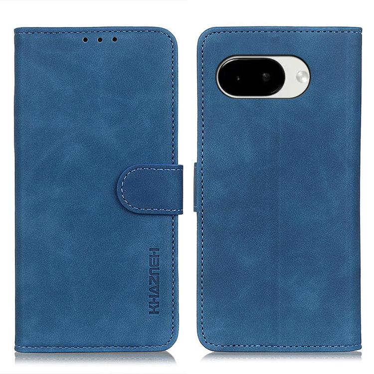 KHAZNEH Retro Texture Flip Leather Phone Case, For Google Pixel 11 Pro XL, For Google Pixel 11 / 11 Pro, For Google Pixel 10a, For Google Pixel 10 Pro / 9 Pro, For Google Pixel 10 / 9, For Google Pixel 8a