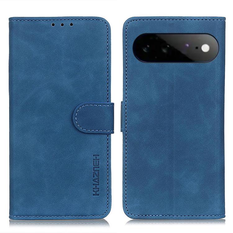 KHAZNEH Retro Texture Flip Leather Phone Case, For Google Pixel 11 Pro XL, For Google Pixel 11 / 11 Pro, For Google Pixel 10a, For Google Pixel 10 Pro / 9 Pro, For Google Pixel 10 / 9, For Google Pixel 8a