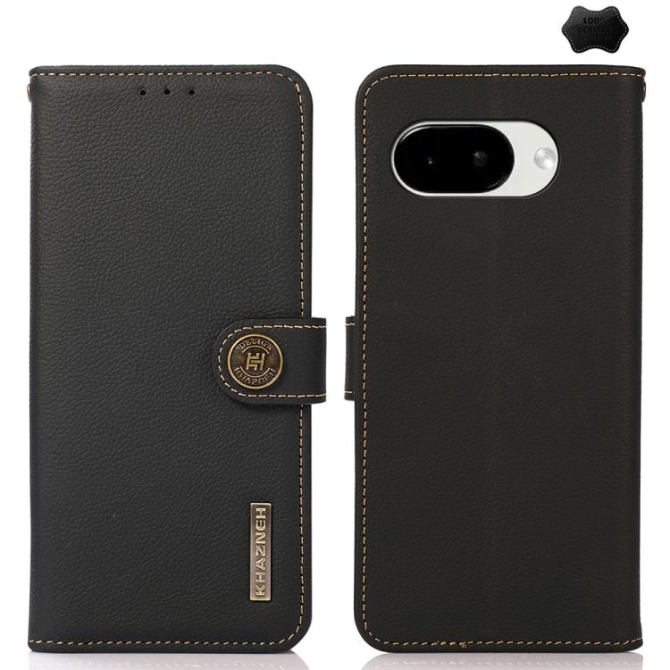 KHAZNEH Custer Genuine Leather RFID Phone Case, For Google Pixel 11 Pro XL, For Google Pixel 11 Pro / 11, For Google Pixel 10a, For Google Pixel 9a, For Google Pixel 9 Pro, For Google Pixel 9, For Google Pixel 8a