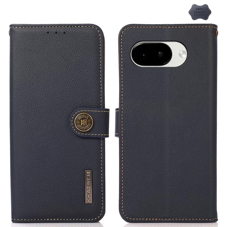 KHAZNEH Custer Genuine Leather RFID Phone Case, For Google Pixel 11 Pro XL, For Google Pixel 11 Pro / 11, For Google Pixel 10a, For Google Pixel 9a, For Google Pixel 9 Pro, For Google Pixel 9, For Google Pixel 8a