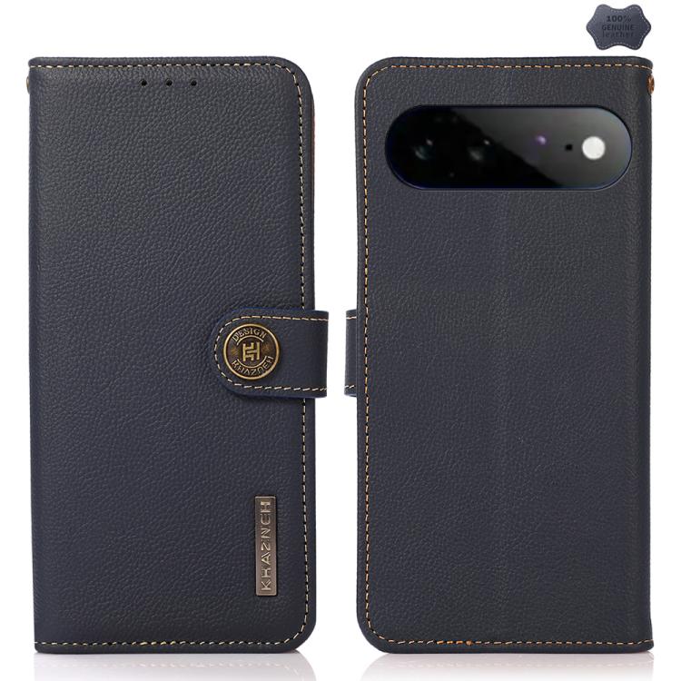 KHAZNEH Custer Genuine Leather RFID Phone Case, For Google Pixel 11 Pro XL, For Google Pixel 11 Pro / 11, For Google Pixel 10a, For Google Pixel 9a, For Google Pixel 9 Pro, For Google Pixel 9, For Google Pixel 8a