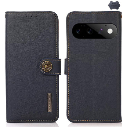KHAZNEH Custer Genuine Leather RFID Phone Case, For Google Pixel 11 Pro XL, For Google Pixel 11 Pro / 11, For Google Pixel 10a, For Google Pixel 9a, For Google Pixel 9 Pro, For Google Pixel 9, For Google Pixel 8a