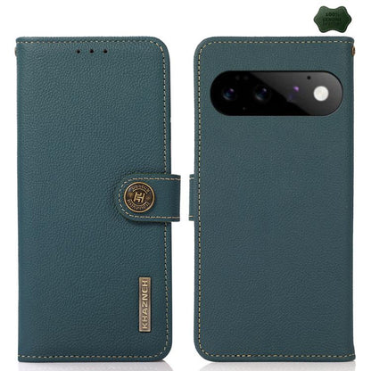 KHAZNEH Custer Genuine Leather RFID Phone Case, For Google Pixel 11 Pro XL, For Google Pixel 11 Pro / 11, For Google Pixel 10a, For Google Pixel 9a, For Google Pixel 9 Pro, For Google Pixel 9, For Google Pixel 8a