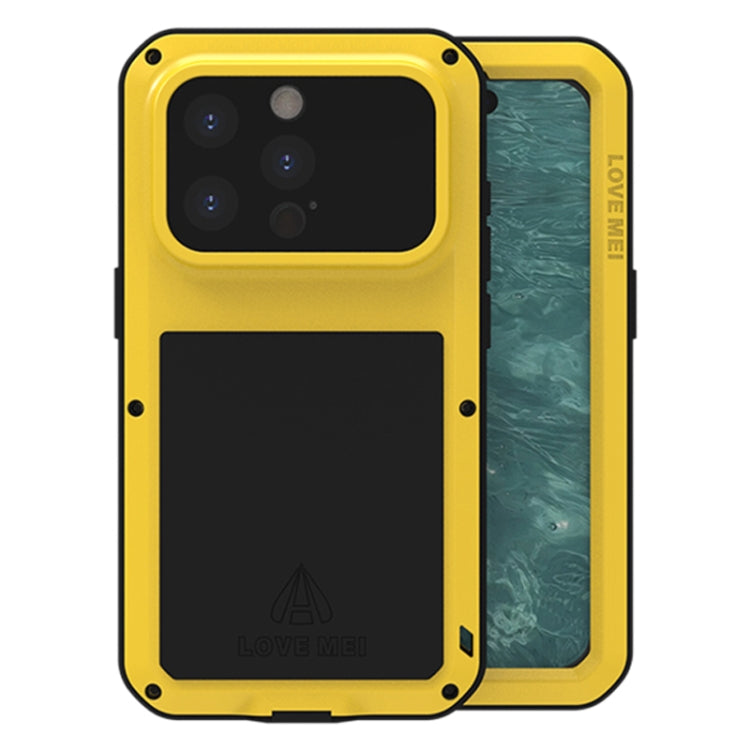 LOVE MEI Metal Shockproof Life Waterproof Dustproof Phone Case