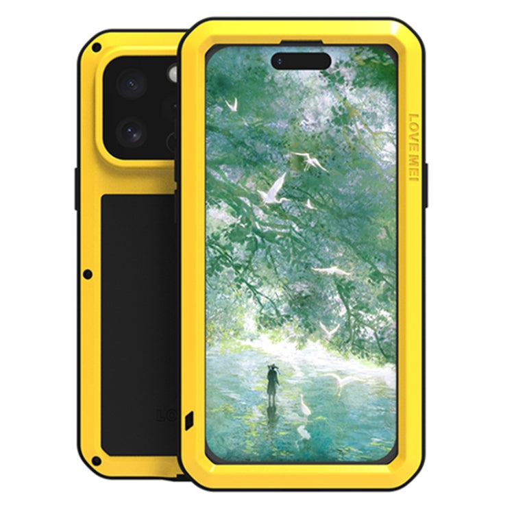 LOVE MEI Metal Shockproof Life Waterproof Dustproof Phone Case