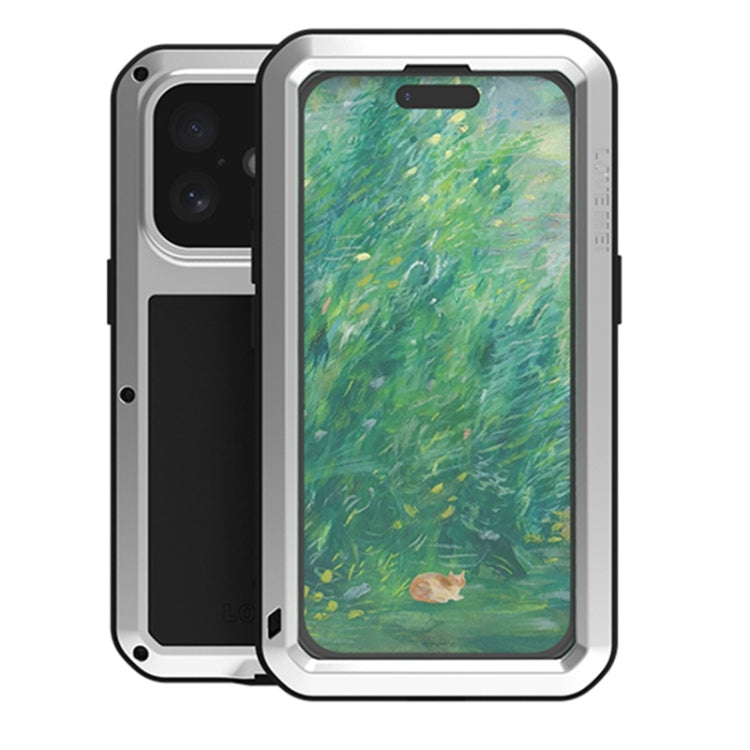 LOVE MEI Metal Shockproof Life Waterproof Dustproof Phone Case