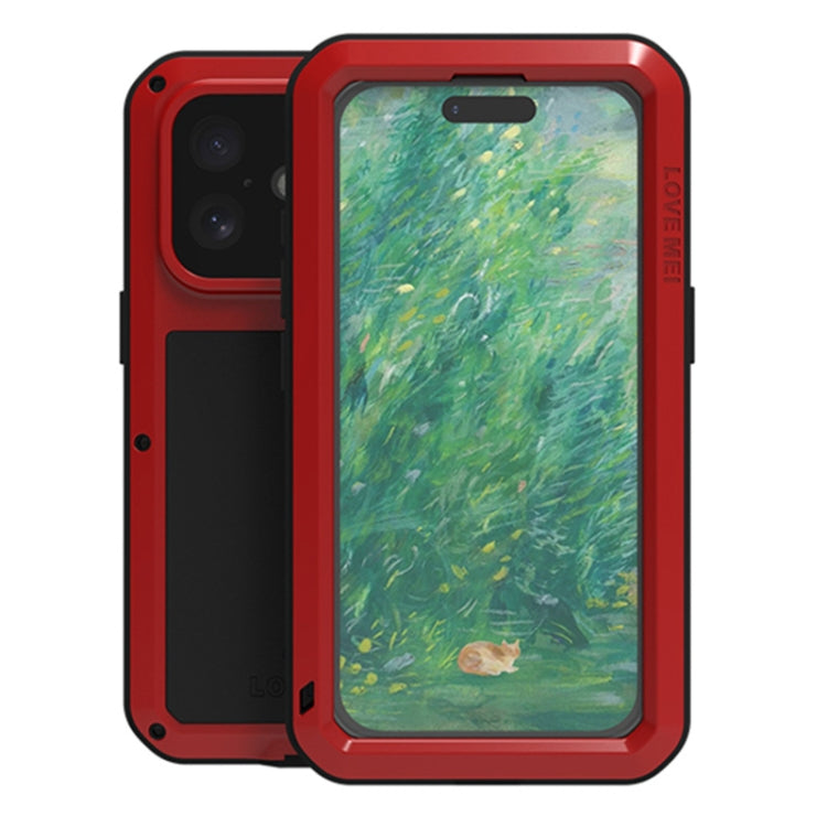 LOVE MEI Metal Shockproof Life Waterproof Dustproof Phone Case
