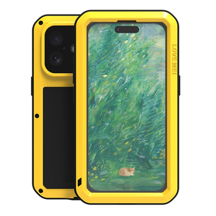 LOVE MEI Metal Shockproof Life Waterproof Dustproof Phone Case