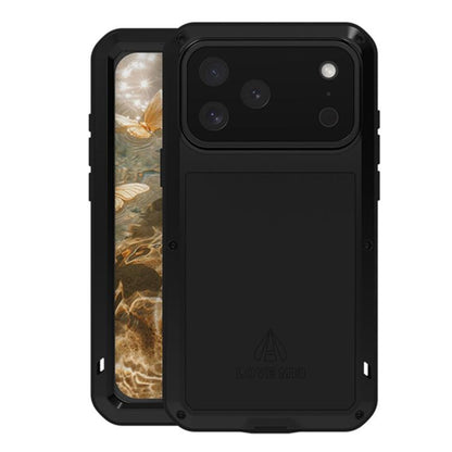 LOVE MEI Metal Shockproof Life Waterproof Dustproof Phone Case, For iPhone 18 Pro / 17 Pro, For iPhone 18 Pro Max / 17 Pro Max, For iPhone 17, For iPhone 16 Pro Max, For iPhone 16 Pro, For iPhone 16, For iPhone 15 Pro Max, For iPhone 15 Pro            ...