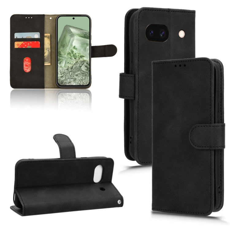 Skin Feel Magnetic Flip Leather Phone Case, For Google Pixel 10a, For Google Pixel 10 Pro XL 5G, For Google Pixel 10 5G / 10 Pro 5G, For Google Pixel 9a, For Google Pixel 9 Pro, For Google Pixel 8a