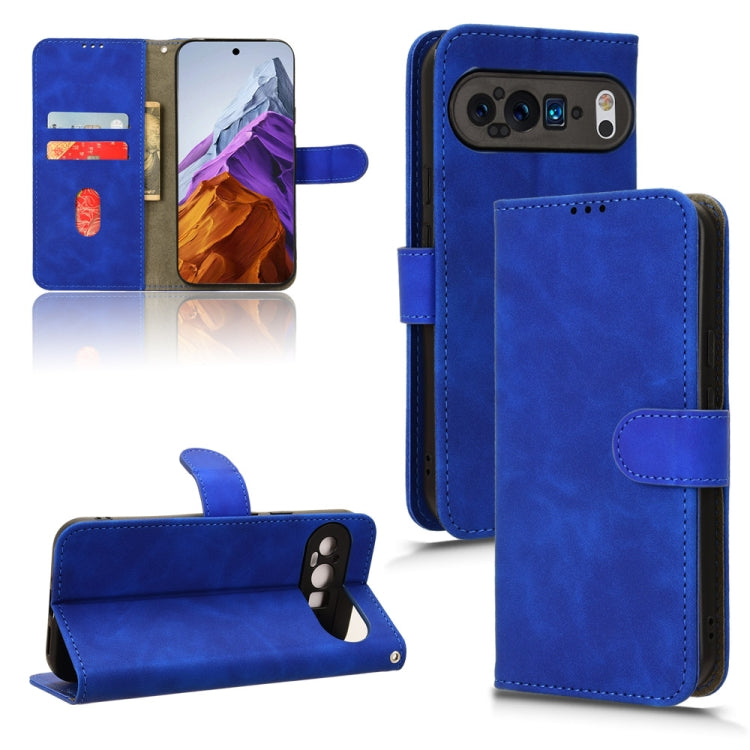 Skin Feel Magnetic Flip Leather Phone Case, For Google Pixel 10a, For Google Pixel 10 Pro XL 5G, For Google Pixel 10 5G / 10 Pro 5G, For Google Pixel 9a, For Google Pixel 9 Pro, For Google Pixel 8a