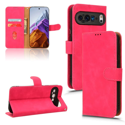 Skin Feel Magnetic Flip Leather Phone Case, For Google Pixel 10a, For Google Pixel 10 Pro XL 5G, For Google Pixel 10 5G / 10 Pro 5G, For Google Pixel 9a, For Google Pixel 9 Pro, For Google Pixel 8a