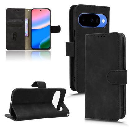Skin Feel Magnetic Flip Leather Phone Case, For Google Pixel 10a, For Google Pixel 10 Pro XL 5G, For Google Pixel 10 5G / 10 Pro 5G, For Google Pixel 9a, For Google Pixel 9 Pro, For Google Pixel 8a