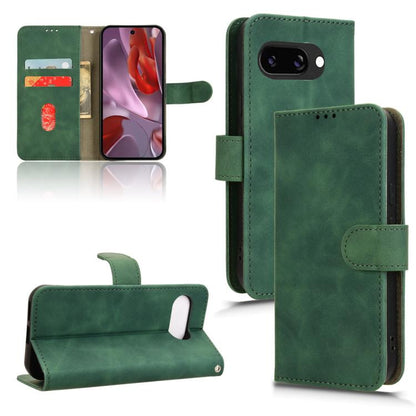 Skin Feel Magnetic Flip Leather Phone Case, For Google Pixel 10a, For Google Pixel 10 Pro XL 5G, For Google Pixel 10 5G / 10 Pro 5G, For Google Pixel 9a, For Google Pixel 9 Pro, For Google Pixel 8a