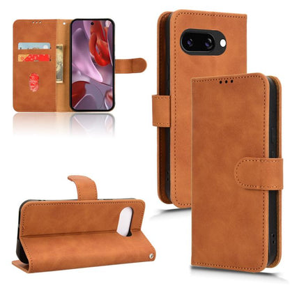 Skin Feel Magnetic Flip Leather Phone Case, For Google Pixel 10a, For Google Pixel 10 Pro XL 5G, For Google Pixel 10 5G / 10 Pro 5G, For Google Pixel 9a, For Google Pixel 9 Pro, For Google Pixel 8a