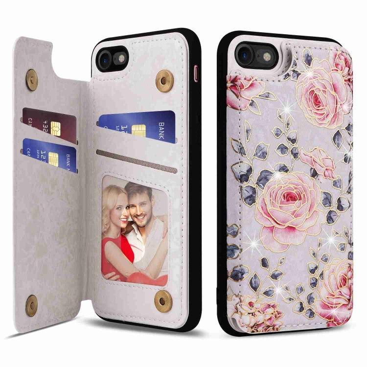Printed Double Buckle RFID Anti-theft Phone Case