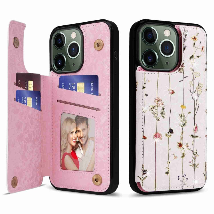 Printed Double Buckle RFID Anti-theft Phone Case