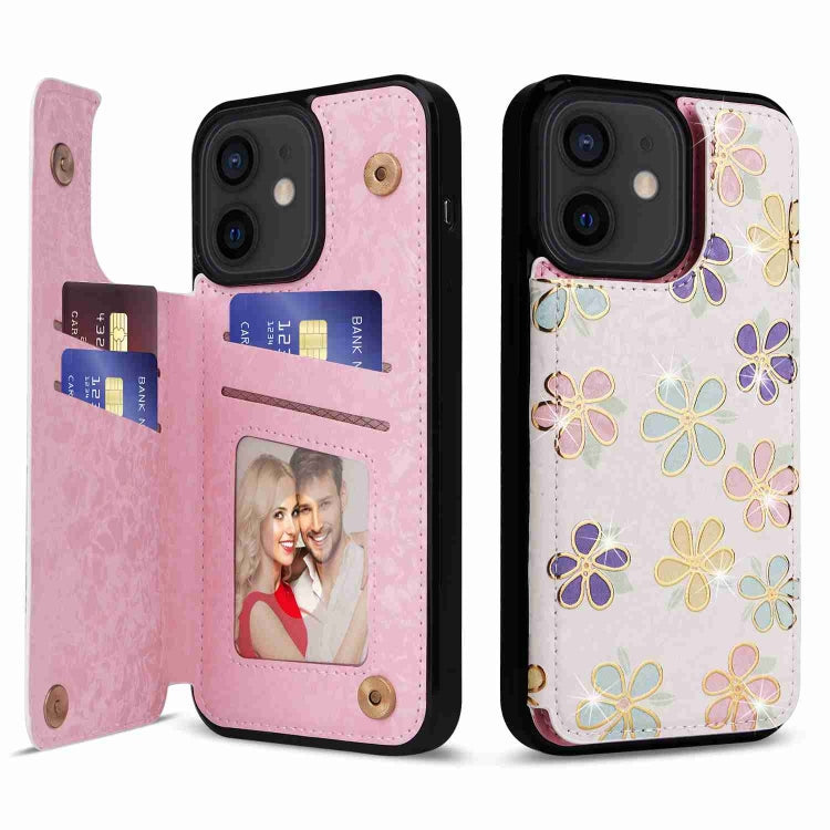 Printed Double Buckle RFID Anti-theft Phone Case