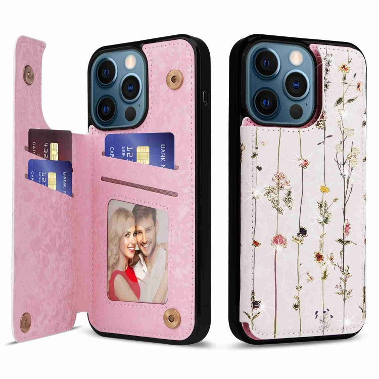 Printed Double Buckle RFID Anti-theft Phone Case