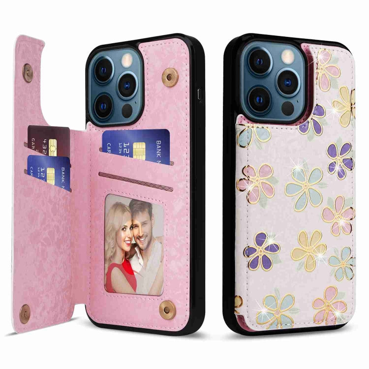 Printed Double Buckle RFID Anti-theft Phone Case