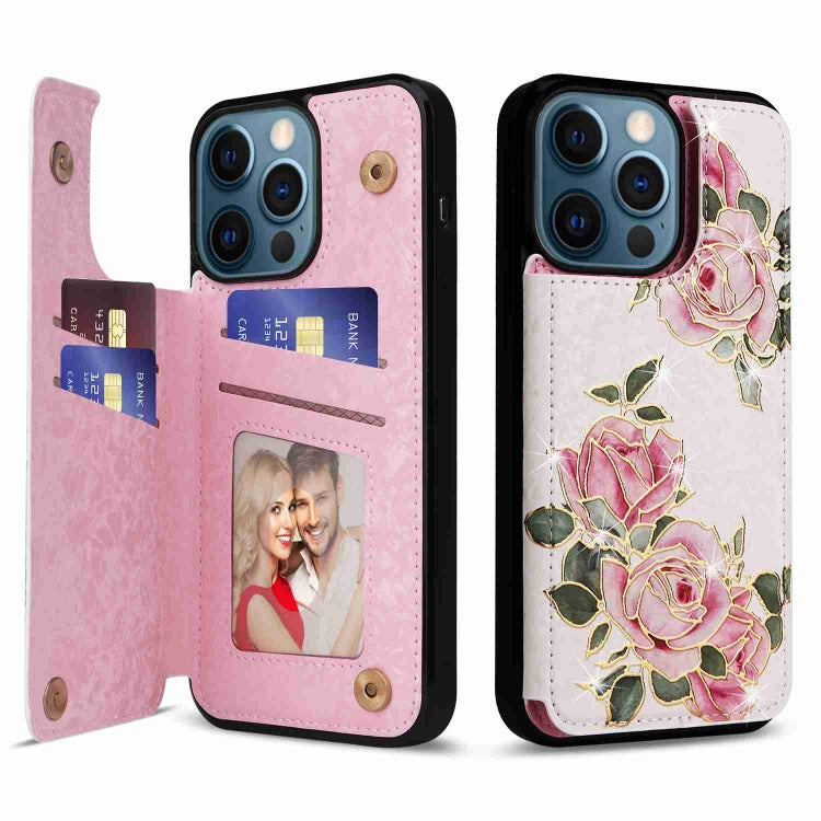Printed Double Buckle RFID Anti-theft Phone Case