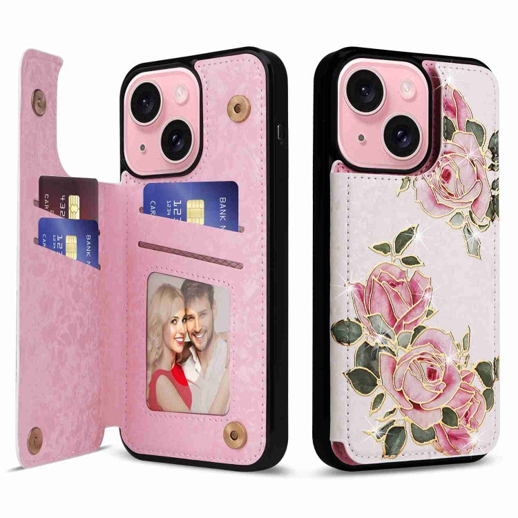 Printed Double Buckle RFID Anti-theft Phone Case