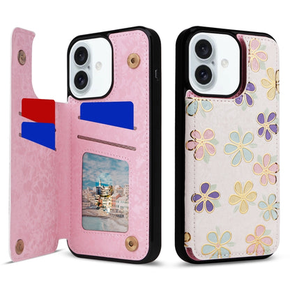 Printed Double Buckle RFID Anti-theft Phone Case