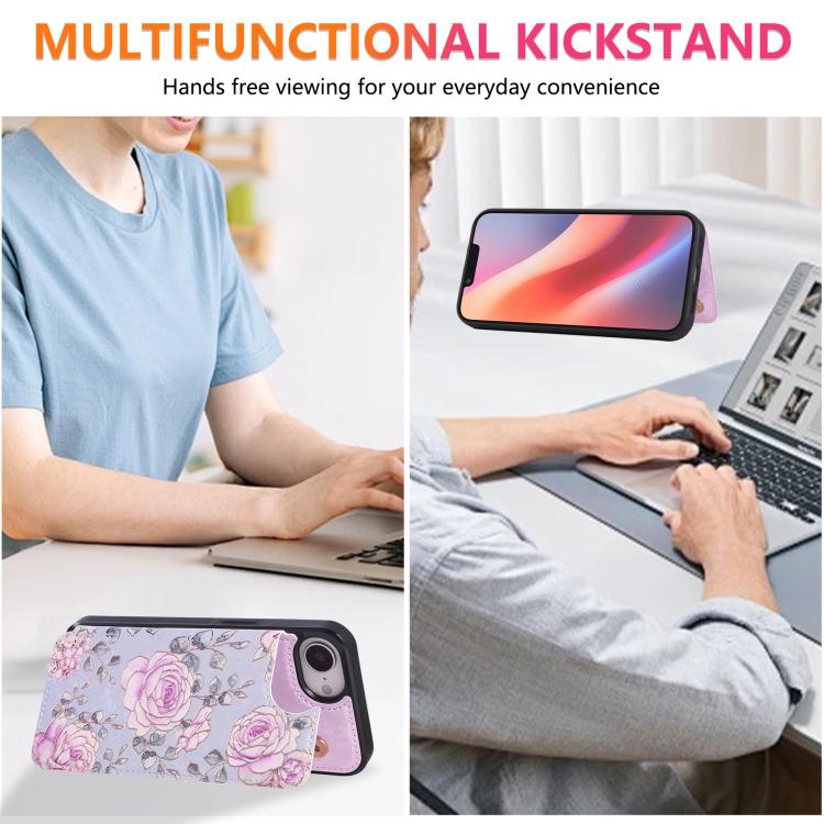 Printed Double Buckle RFID Anti-theft Phone Case, For iPhone 17e / 16e, For iPhone 17 Pro Max, For iPhone 17 Pro, For iPhone 17, For iPhone Air, For iPhone 16 Pro Max, For iPhone 16 Pro, For iPhone 16 Plus, For iPhone 16, For iPhone 15 Pro Max         ...
