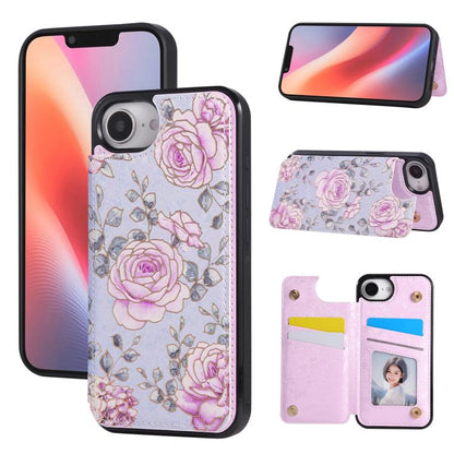 Printed Double Buckle RFID Anti-theft Phone Case, For iPhone 18 / 17, For iPhone 18 Pro / 17 Pro, For iPhone 18 Pro Max / 17 Pro Max, For iPhone 17e / 16e, For iPhone Air, For iPhone 16 Pro Max, For iPhone 16 Pro, For iPhone 16 Plus, For iPhone 16     ...