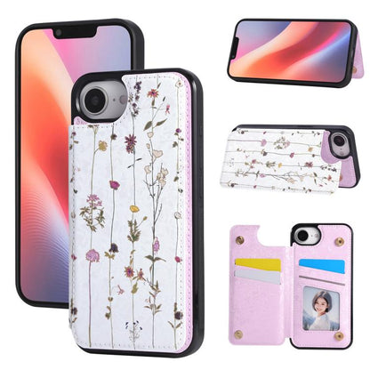 Printed Double Buckle RFID Anti-theft Phone Case, For iPhone 18 / 17, For iPhone 18 Pro / 17 Pro, For iPhone 18 Pro Max / 17 Pro Max, For iPhone 17e / 16e, For iPhone Air, For iPhone 16 Pro Max, For iPhone 16 Pro, For iPhone 16 Plus, For iPhone 16     ...