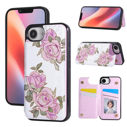 Printed Double Buckle RFID Anti-theft Phone Case, For iPhone 18 / 17, For iPhone 18 Pro / 17 Pro, For iPhone 18 Pro Max / 17 Pro Max, For iPhone 17e / 16e, For iPhone Air, For iPhone 16 Pro Max, For iPhone 16 Pro, For iPhone 16 Plus, For iPhone 16     ...