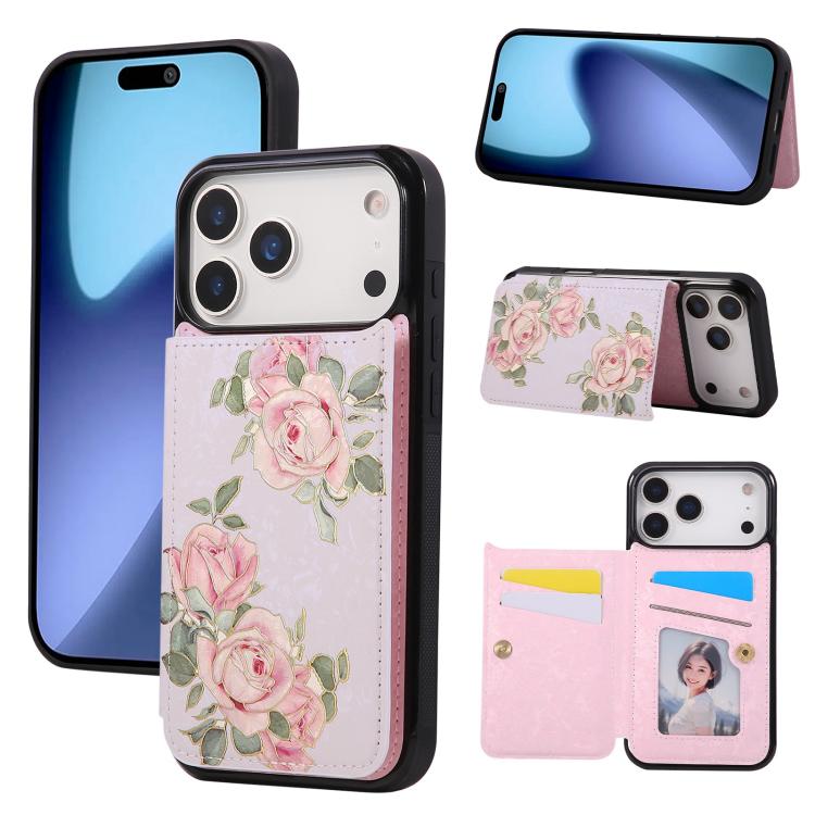 Printed Double Buckle RFID Anti-theft Phone Case