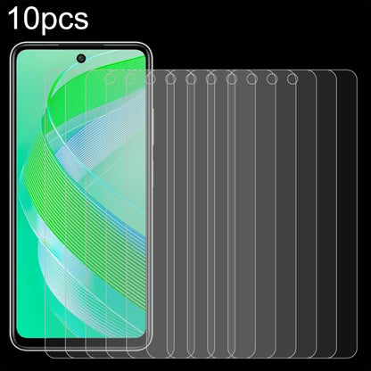 10pcs 0.26mm 9H 2.5D Tempered Glass Film, For Infinix Note 60 Ultra 5G, For Infinix Smart 20 4G, For Infinix Note 60 Pro 5G, For Infinix Note 60 5G, For Infinix Hot 60i 5G, For Infinix GT 30 5G, For Infinix Hot 60 4G, For Infinix Hot 60 5G             ...