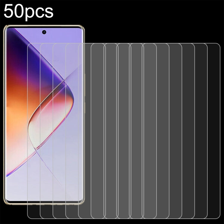 50pcs 0.26mm 9H 2.5D Tempered Glass Film, For Infinix GT 50 Pro 5G, For Infinix Hot 70 4G, For Infinix Hot 70 5G, For Infinix Note 60 Ultra 5G, For Infinix Smart 20 4G, For Infinix Note 60 Pro 5G, For Infinix Note 60 5G, For Infinix Hot 60i 5G         ...