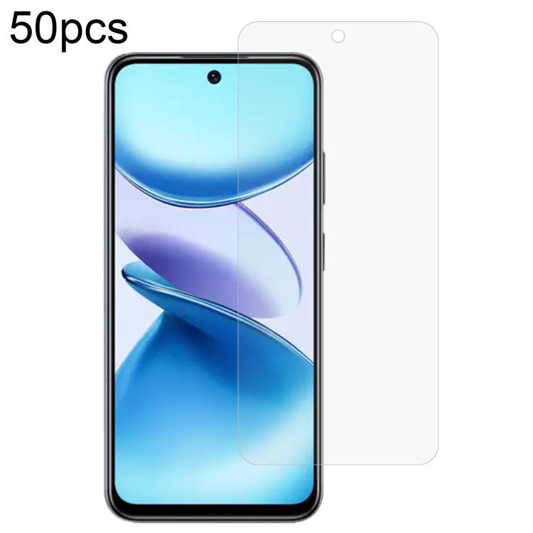 50pcs 0.26mm 9H 2.5D Tempered Glass Film, For Infinix GT 50 Pro 5G, For Infinix Hot 70 4G, For Infinix Hot 70 5G, For Infinix Note 60 Ultra 5G, For Infinix Smart 20 4G, For Infinix Note 60 Pro 5G, For Infinix Note 60 5G, For Infinix Hot 60i 5G         ...