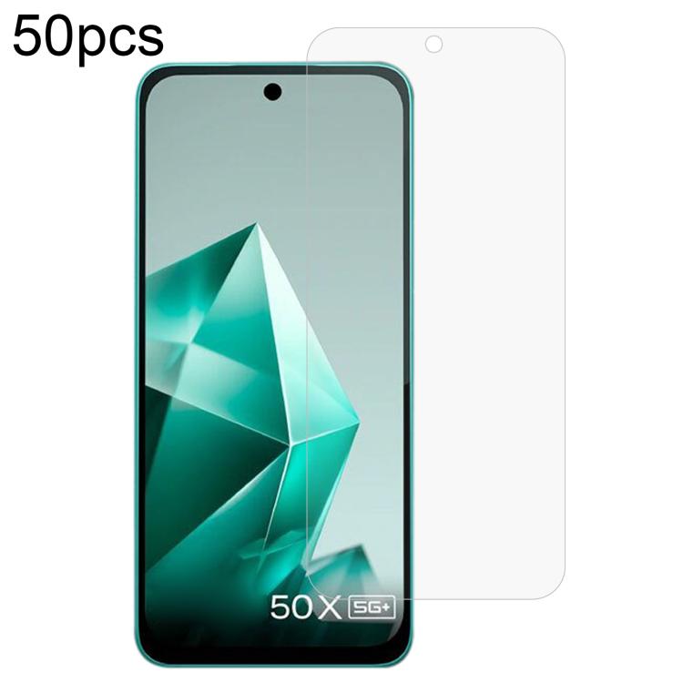 50pcs 0.26mm 9H 2.5D Tempered Glass Film, For Infinix GT 50 Pro 5G, For Infinix Hot 70 4G, For Infinix Hot 70 5G, For Infinix Note 60 Ultra 5G, For Infinix Smart 20 4G, For Infinix Note 60 Pro 5G, For Infinix Note 60 5G, For Infinix Hot 60i 5G         ...