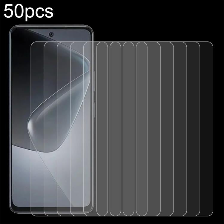 50pcs 0.26mm 9H 2.5D Tempered Glass Film, For Infinix GT 50 Pro 5G, For Infinix Hot 70 4G, For Infinix Hot 70 5G, For Infinix Note 60 Ultra 5G, For Infinix Smart 20 4G, For Infinix Note 60 Pro 5G, For Infinix Note 60 5G, For Infinix Hot 60i 5G         ...