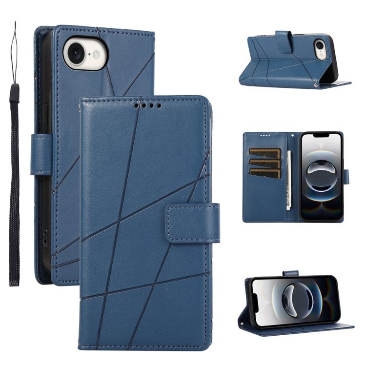 PU Genuine Leather Texture Embossed Line Phone Case, For iPhone 17e / 16e, For iPhone 17 Pro Max, For iPhone 17 Pro, For iPhone 17, For iPhone Air, For iPhone 16 Pro Max, For iPhone 16 Pro, For iPhone 16 Plus, For iPhone 16, For iPhone 15 Pro Max      ...