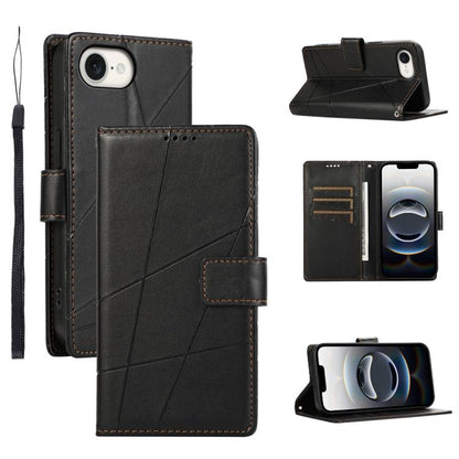 PU Genuine Leather Texture Embossed Line Phone Case, For iPhone 17e / 16e, For iPhone 17 Pro Max, For iPhone 17 Pro, For iPhone 17, For iPhone Air, For iPhone 16 Pro Max, For iPhone 16 Pro, For iPhone 16 Plus, For iPhone 16, For iPhone 15 Pro Max      ...