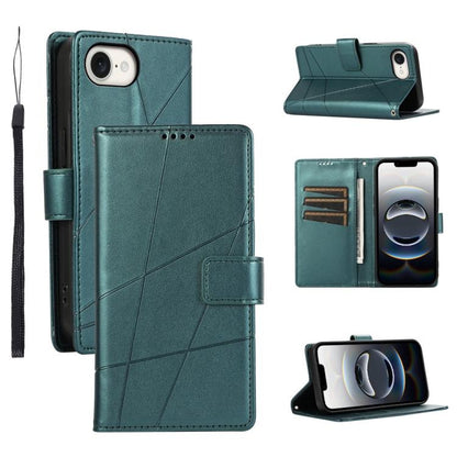 PU Genuine Leather Texture Embossed Line Phone Case, For iPhone 17e / 16e, For iPhone 17 Pro Max, For iPhone 17 Pro, For iPhone 17, For iPhone Air, For iPhone 16 Pro Max, For iPhone 16 Pro, For iPhone 16 Plus, For iPhone 16, For iPhone 15 Pro Max      ...